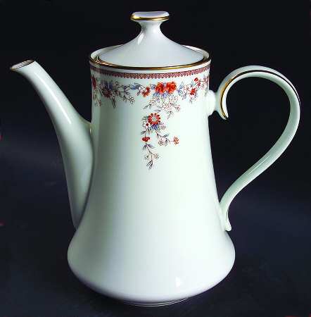 Russet Blossoms Coffee Pot & Lid by Lenox