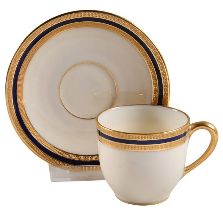 S4b Flat Demitasse Cup & Saucer Set