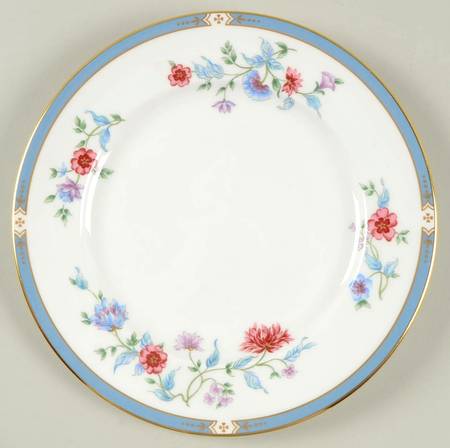 Saxon Flowers Salad Plate