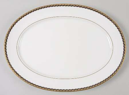 Samantha 16" Oval Serving Platter