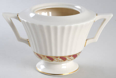 Savoy Maroon Sugar Bowl No Lid