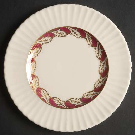 Savoy Maroon Bread & Butter Plate