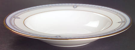 Sheraton Blue Rim Soup Bowl