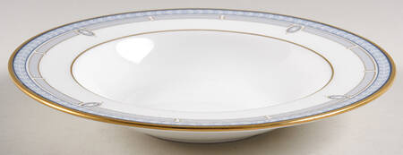 Sheraton Blue Rim Soup Bowl