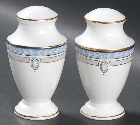 Sheraton Blue Salt & Pepper Set