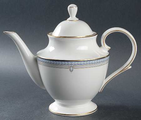 Sheraton Blue Teapot & Lid
