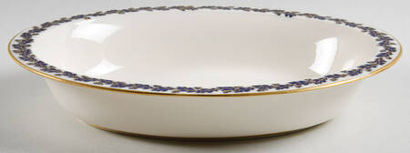 Shenandoah Cobalt Blue 10" Oval Vegetable Bowl
