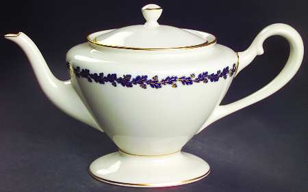 Shenandoah Cobalt Blue Shape 742 Small Teapot & Lid