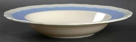 Sheffield Blue Rim Soup Bowl