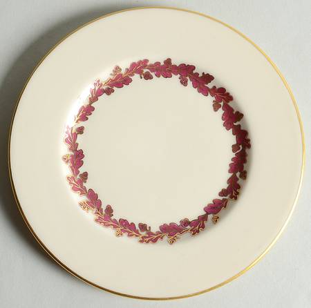 Shenandoah Maroon Bread & Butter Plate