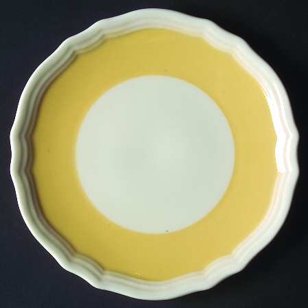 Sheffield Yellow Saucer for Cream Soup Bowl