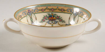 Sheraton Ivory Flat Cream Soup Bowl