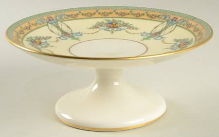 Sheraton Ivory Round Compote (Height X Width)