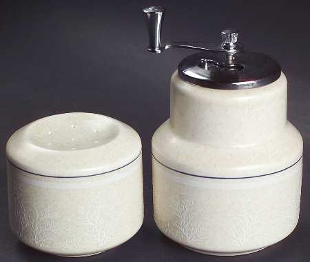 Silhouette Salt Shaker & Pepper Mill Set