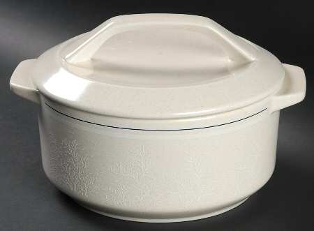 Silhouette 1.25 Qt Round Covered Casserole by Lenox