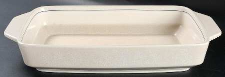 Silhouette 15" Rectangular Baker by Lenox