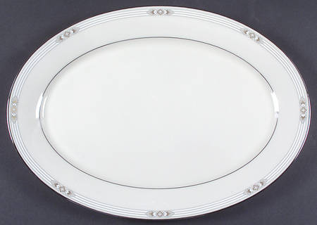Silver Springs 16" Oval Serving Platter