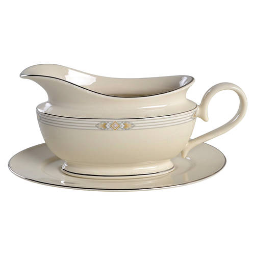 Silver Springs Gravy Boat & Underplate
