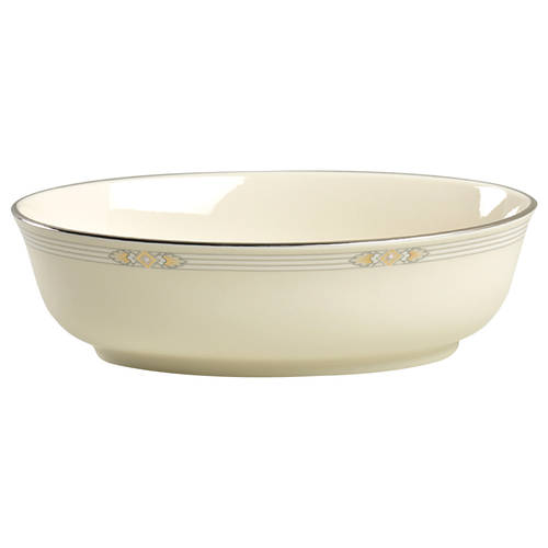 Silver Springs 9" Oval Vegetable Bowl
