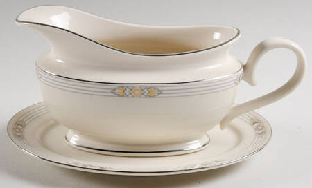 Silver Springs Gravy Boat & Underplate/Relish