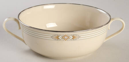 Silver Springs Flat Cream Soup Bowl