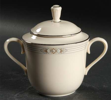 Silver Springs Sugar Bowl & Lid