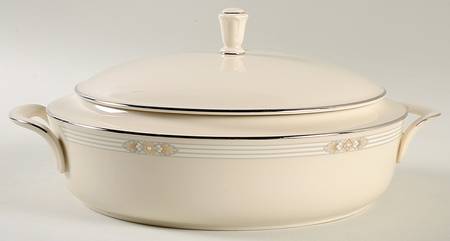 Silver Springs Round Covered Vegetable