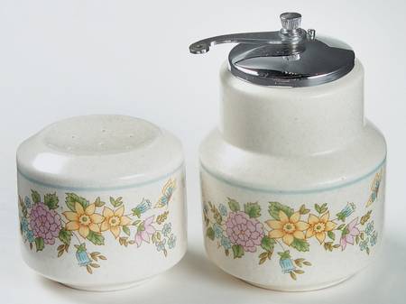 Sketchbook Salt Shaker & Pepper Mill Set by Lenox