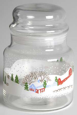 Sleighride Small Glassware Canister