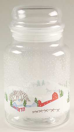 Sleighride Large Glassware Canister