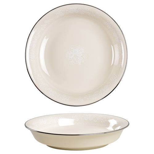 Snow Flower Coupe Soup Bowl