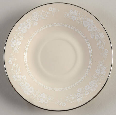 Snow Flower Saucer