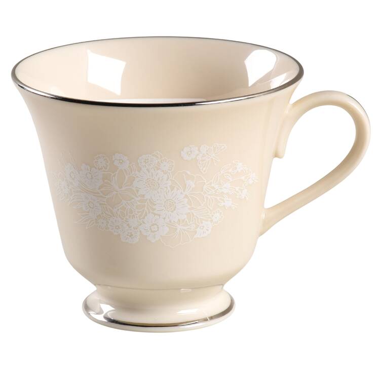 Snow Flower Footed Cup