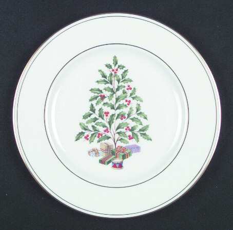 Snow Holly Tree Gold by Lenox