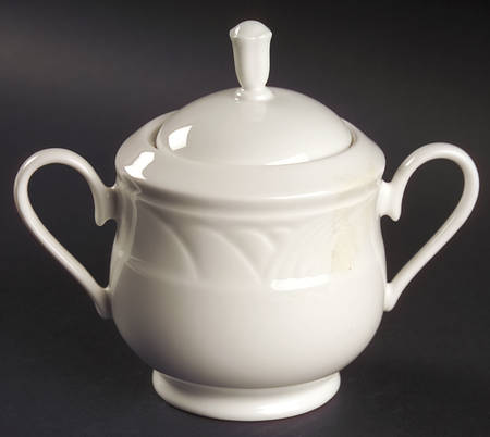 Snowdrift Sugar Bowl & Lid