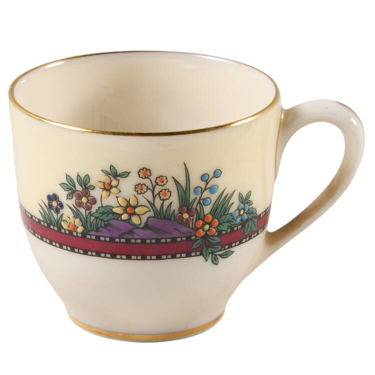 Southern Gardens Flat Demitasse Cup