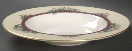 Southern Gardens Rim Soup Bowl