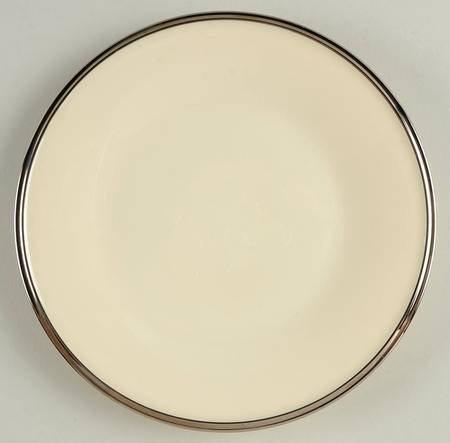 Solitaire Dessert Plate/Cream Soup Saucer for Footed Bowl