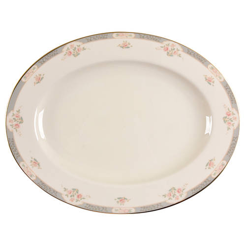 Somerset (Newer) 15" Oval Serving Platter