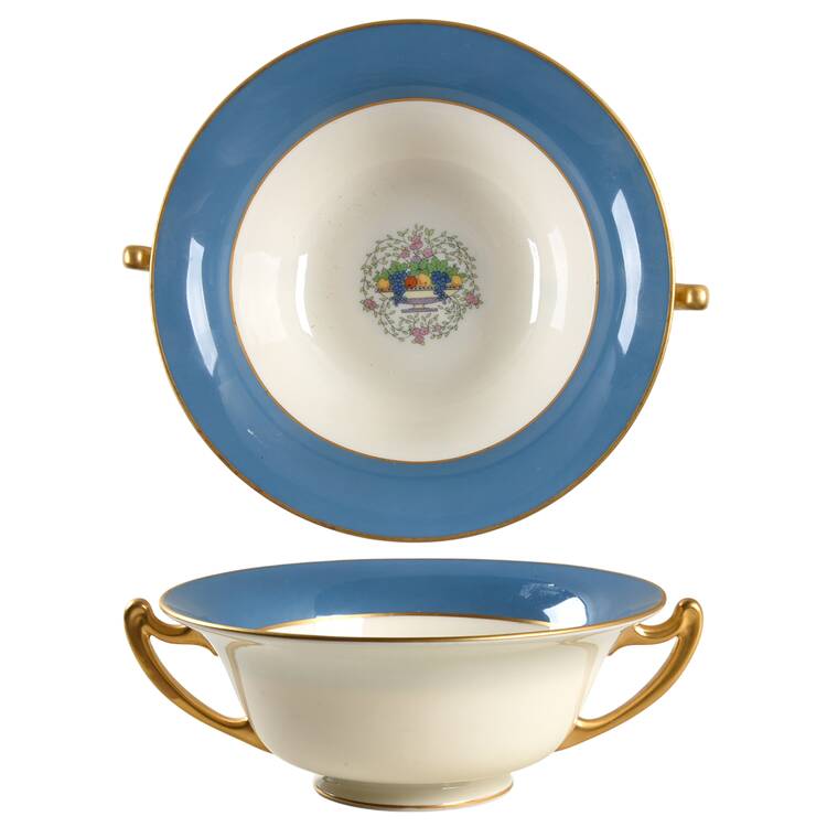 Somerset Blue Large Berry Bowl