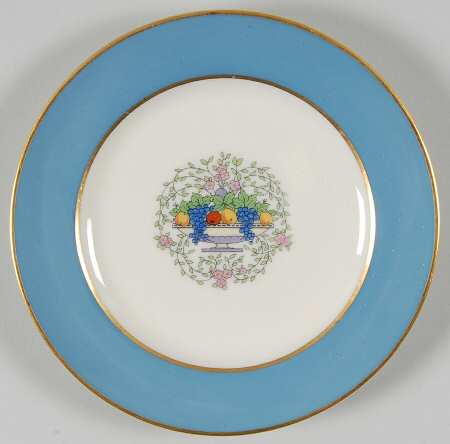 Somerset Blue Bread & Butter Plate