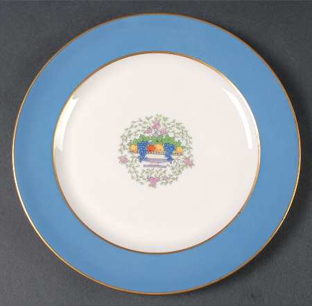 Somerset Blue Luncheon Plate