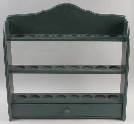 Spice Garden (Giftware) Green Wood Rack for Spice Jar Set