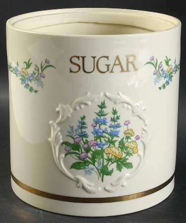 Spice Garden (Giftware) Sugar Canister No Lid
