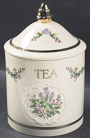 Spice Garden (Giftware) Tea Canister & Lid