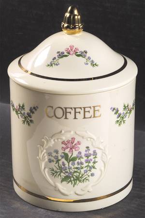 Spice Garden (Giftware) Coffee Canister & Lid