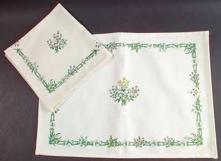 Spice Garden (Giftware) (4 Each) Placemat and Napkin Sets