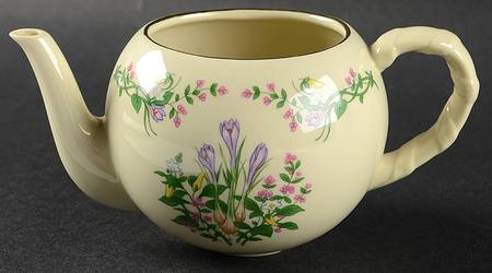 Spice Garden (Giftware) Teapot Flower Pot W/No Underplate