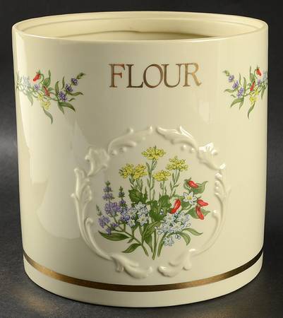 Spice Garden (Giftware) Flour Canister No Lid