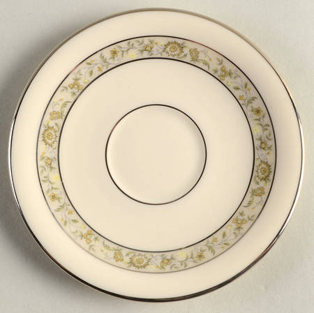Springdale (Platinum Trim) Saucer for Demitasse Cup by Lenox